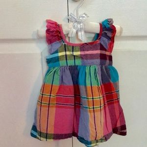 Baby Gap plaid dress